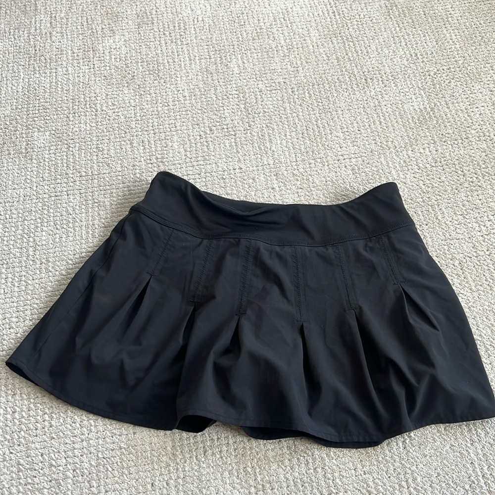 Athleta black tennis skirt, size XXS